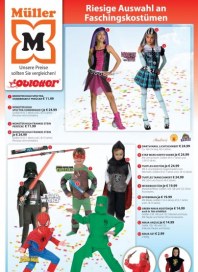 Müller Spielwaren - Kostüme zu Fasching Januar 2014 KW05 Müller Spielwaren - Kostüme zu Fasching Januar 2014 KW05