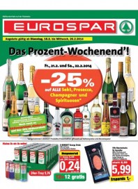 EUROSPAR EUROSPAR Angebote 18.02 - 26.02.2014 Februar 2014 KW08 EUROSPAR EUROSPAR Angebote 18.02 - 26.02.2014 Februar 2014 KW08