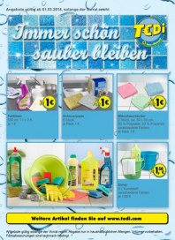 Tedi Immer schön sauber bleiben März 2014 KW09 Tedi Immer schön sauber bleiben März 2014 KW09