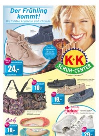 K+K Schuh-Center Der Frühling kommt April 2014 KW14 K+K Schuh-Center Der Frühling kommt April 2014 KW14