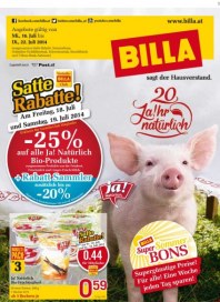 Billa Prospekt gültig von 16-07 bis 22-07-2014 Juli 2014 KW29 Billa Prospekt gültig von 16-07 bis 22-07-2014 Juli 2014 KW29