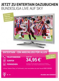 Telekom Shop Jetzt zu Entertain dazubuchen - Bundesliga live auf Sky August 2014 KW33 Telekom Shop Jetzt zu Entertain dazubuchen - Bundesliga live auf Sky August 2014 KW33