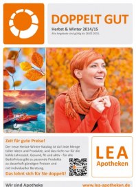 LEA Apotheken Doppelt gut - Herbst & Winter 2014/15 September 2014 KW36 LEA Apotheken Doppelt gut - Herbst & Winter 2014/15 September 2014 KW36