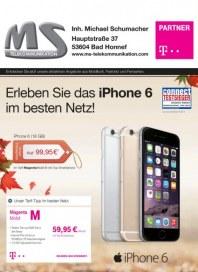 MS Telekommunikation Erleben Sie das iPhone 6 im besten Netz Oktober 2014 KW42