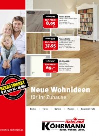 Holzland Köhrmann Neue Wohnideen für Ihr Zuhause Oktober 2014 KW42