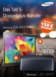 Samsung Das Tab S-Doppelplus-Bundle Oktober 2014 KW40