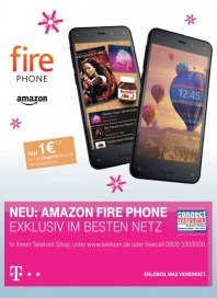 Telekom Shop Neu: Amazon Fire Phone - Exklusiv im besten Netz November 2014 KW46