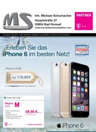 MS Telekommunikation Erleben Sie das iPhone 6 im besten Netz November 2014 KW47