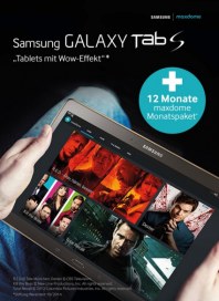 Samsung Tablets mit Wow-Effekt November 2014 KW48