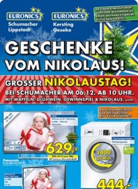 Euronics Geschenke vom Nikolaus Dezember 2014 KW49