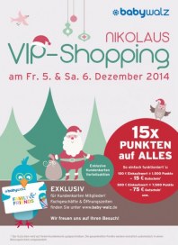 Baby Walz VIP-Shopping Dezember 2014 KW49