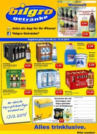 Bilgro Aktuelle Angebote Dezember 2014 KW50 Bilgro Aktuelle Angebote Dezember 2014 KW50