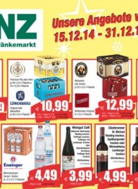 Benz Getränkemarkt Aktuelle Angebote Januar 2015 KW01 Benz Getränkemarkt Aktuelle Angebote Januar 2015 KW01