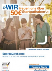 Sparda-Bank München eG Gemeinsam mehr als eine Bank Januar 2015 KW03 Sparda-Bank München eG Gemeinsam mehr als eine Bank Januar 2015 KW03