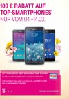 Telekom Shop 100€ Rabatt auf Top-Smartphones-Seite1