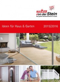 Holzland von der Stein Ideen für Haus & Garten 2015/2016 April 2015 KW14