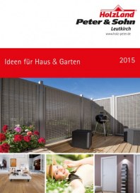 Holzland Peter & Sohn Ideen für Haus & Garten 2015 April 2015 KW14