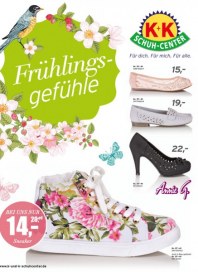 K+K Schuh-Center Frühlingsgefühle April 2015 KW15 K+K Schuh-Center Frühlingsgefühle April 2015 KW15