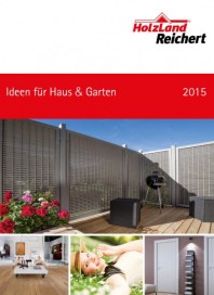 HolzLand Reichert Ideen für Haus & Garten 2015 Mai 2015 KW18