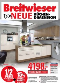 Wohnland Breitwieser Die neue Küchendimension Mai 2015 KW19