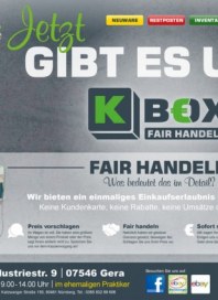 Kbox GmbH Fair handeln Juni 2015 KW26 1