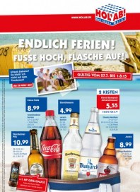 Hol ab Getränkemarkt Endlich Ferien! - Füße hoch, Flasche auf Juli 2015 KW31