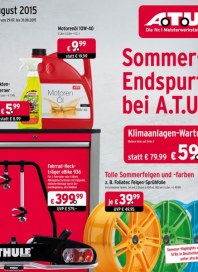 A.T.U Auto Teile Unger Sommer-Endspurt bei A.T.U Juli 2015 KW31