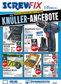 Screwfix Knüller-Angebote Juli 2015 KW31