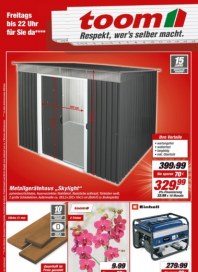 toom Baumarkt Respekt, wers selber macht August 2015 KW31 toom Baumarkt Respekt, wers selber macht August 2015 KW31