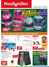 Pfennigpfeiffer Alles für den perfekten Start in die Schulzeit August 2015 KW32 Pfennigpfeiffer Alles für den perfekten Start in die Schulzeit August 2015 KW32