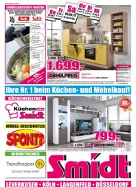 Smidt Küche Total Ihre Nr. 1 beim Küchen- und Möbelkauf August 2015 KW32