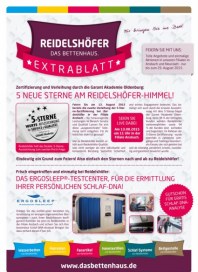 Reidelshöfer Das Bettenhaus KG Extrablatt August 2015 KW33