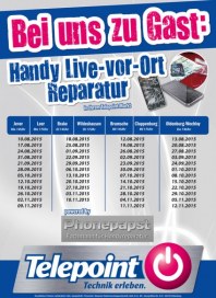 Telepoint Handy Live-vor-Ort Reparatur August 2015 KW33