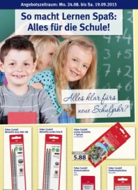 Combi So macht Lernen Spaß: Alles für die Schule August 2015 KW35 Combi So macht Lernen Spaß: Alles für die Schule August 2015 KW35
