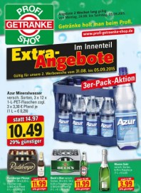 Profi Getränke Getränke holt man beim Profi August 2015 KW35 Profi Getränke Getränke holt man beim Profi August 2015 KW35