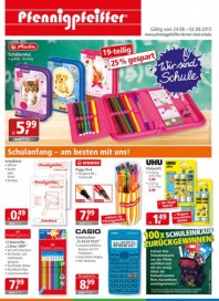 Pfennigpfeiffer Schulanfang - am besten mit uns August 2015 KW35 1 Pfennigpfeiffer Schulanfang - am besten mit uns August 2015 KW35 1
