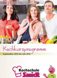 Küchen Smidt Kochkursprogramm August 2015 KW35