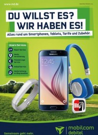 mobilcom-debitel Du willst es? Wir haben es September 2015 KW36 mobilcom-debitel Du willst es? Wir haben es September 2015 KW36
