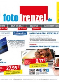 fotofrenzel GmbH Große Abverkaufs-Aktion September 2015 KW36