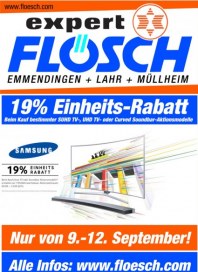 FLÖSCH 19% Einheits-Rabatt September 2015 KW37