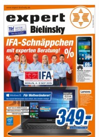 Bielinsky Fachmärkte GmbH IFA Schnäppchen mit experten Beratung September 2015 KW37