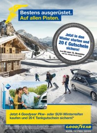 GoodYear Bestens ausgerüstet. Auf allen Pisten Oktober 2015 KW40 GoodYear Bestens ausgerüstet. Auf allen Pisten Oktober 2015 KW40
