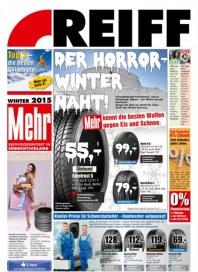 REIFF Reifen und Autotechnik Der Horrorwinter naht Oktober 2015 KW41