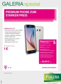 Telekom Shop-in-Shop bei Galeria Kaufhof Premium Phone zum starken Preis November 2015 KW44