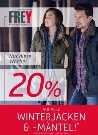 Frey Mode Nur diese Woche - 20% Dezember 2015 KW51