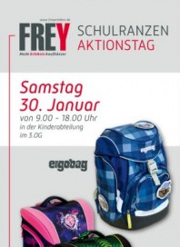Frey Mode Schulranzenberatungstag Januar 2016 KW02 Frey Mode Schulranzenberatungstag Januar 2016 KW02
