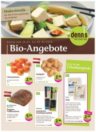 denns Biomarkt "Wir sind Bio" denns Biomarkt "Wir sind Bio" Angebote 20.01 - 02.
