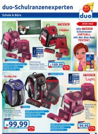 duo schreib & spiel duo-Schulranzenexperten Januar 2016 KW04 duo schreib & spiel duo-Schulranzenexperten Januar 2016 KW04