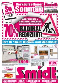 Smidt Wohncenter Radikal reduziert März 2016 KW09