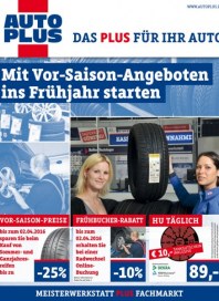 AUTOplus Mit Vor-Saison-Angeboten ins Frühjahr starten März 2016 KW11